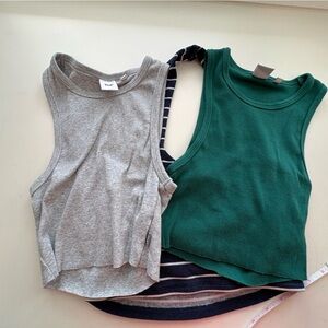Set of 3 crop tops, Tna XS